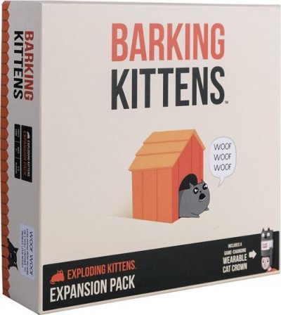 EXPLODING KITTENS  jeu de soci&eacute;t&eacute; Barking Kittens extension
