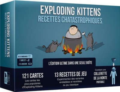ASMODEE Exploding Kittens - Recettes Chatastrophiques 