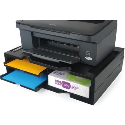 EXPONENT  42807 meuble de rangement pour imprimante (noir) w