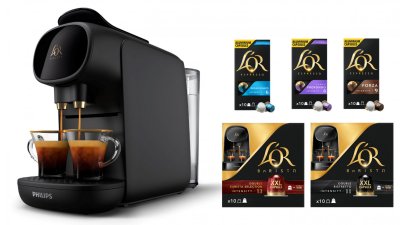 PHILIPS Expresso &Agrave; Dosettes  L'or Barista Lm9012/65 + 50 Capsules