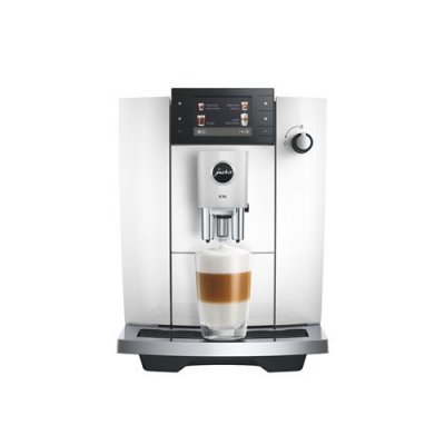 JURA Expresso broyeur  E6 Piano White (ED)1450W Blanc