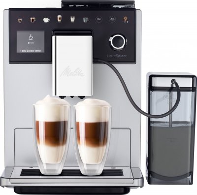 MELITTA Expresso Broyeur  F630-201 LATTE SELECT ARGENT