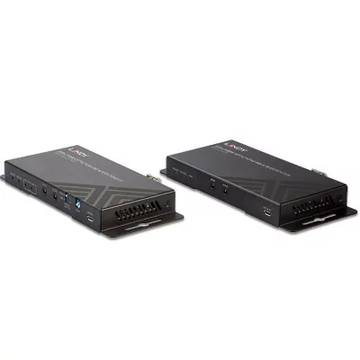 LINDY Extendeur Hdmi 4k60 Sur Fibre Optique Jusqu'&agrave; 300m Audio / Ir / Rs232