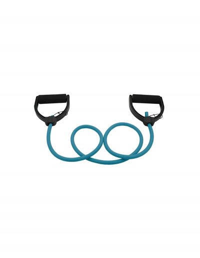 SOFTEE EQUIPMENT Extenseur de fitness softee poign&eacute;es densit&eacute; l&eacute;g&egrave;re bleu