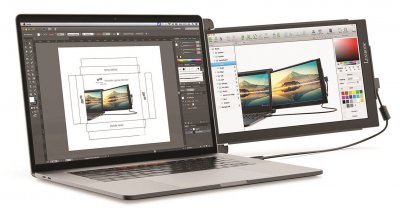 LEXIBOOK Extension d'&eacute;cran  14&rdquo; pour Ordinateur portable 
