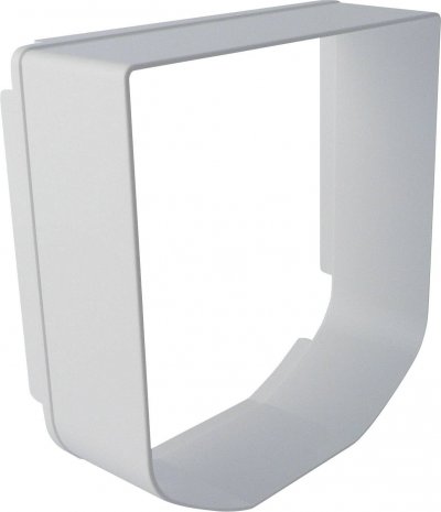 SUREFLAP Extension de tunnel (blanc) pour chati&egrave;re  &agrave; puce &eacute;lectronique