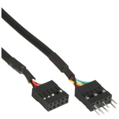 INLINE Extension interne du c&acirc;ble audio HD pour audio HD et AC97 0,4 m