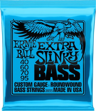 ERNIE BALL Extra Slinky Bass 40-95 - Jeu de cordes guitare basse - P02835