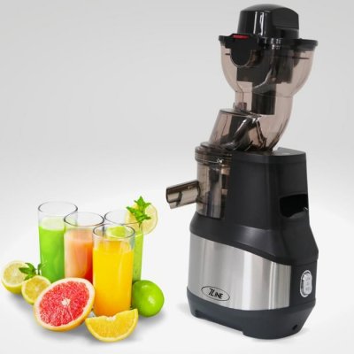 CLAS EQUIPEMENTS Extracteur de jus 7Line - Adapt&eacute; &agrave; tous les fruits - Moteur silencieux - Noir brillant