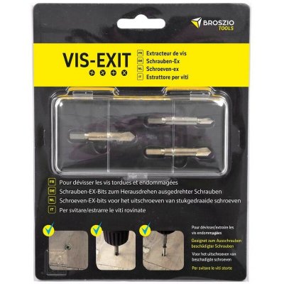 BROSZIO TOOLS Extracteur de vis : Vis Exit