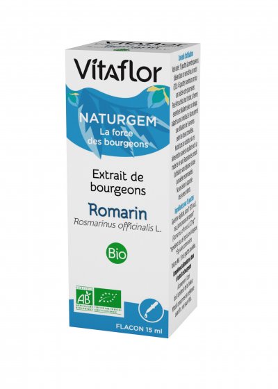 VITAFLOR Extrait De Bourgeon De Romarin Bio 15ml 