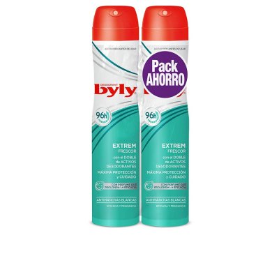 BYLY Extrem Frescor 96H Deo vaporisateur coffret 2 x 200 ml