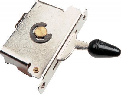 YELLOW PARTS Ez1188b - S&eacute;lecteur De Micros 5 Positions Strat Noir