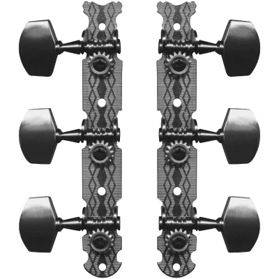 YELLOW PARTS Ez1761n - M&eacute;caniques Acoustique Platine Nickel Boutons Chrome