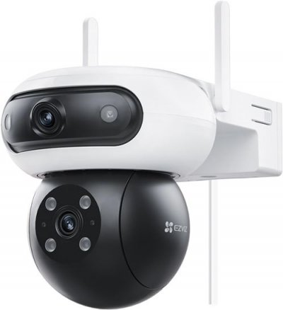 EZVIZ  8MP(4MP+4MP) Caméra de Surveillance Extérieur à Double Objectif, C90