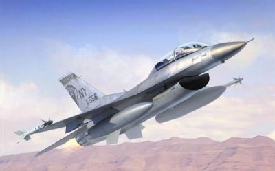 TRUMPETER F-16b/d Fighting Falcon Block 15/30/32 - 1:144e - 