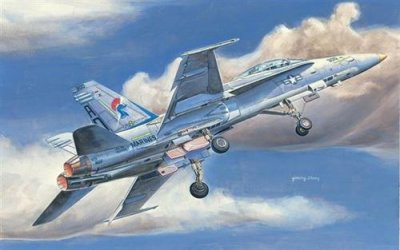 HOBBYBOSS F/a-18d Hornet - 1:72e - Hobby Boss