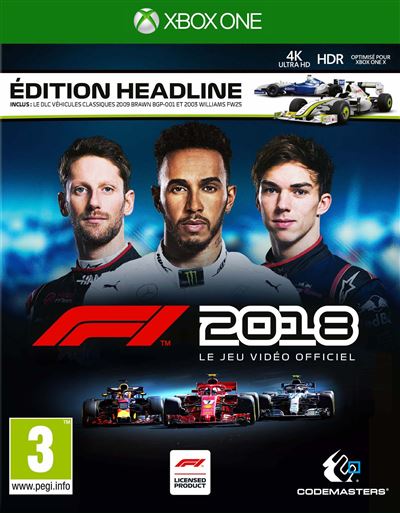 F1 2018 Headline Edition Jeu Xbox One