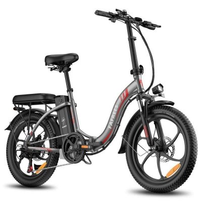 FAFREES F20 V&eacute;lo Electrique - Moteur 250W Batterie 36V18Ah 20'' Freins M&eacute;caniques - Gris