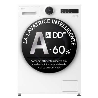 LG F4X9009TWCE machine &agrave; laver Charge avant 9 kg 1400 tr/min Blanc