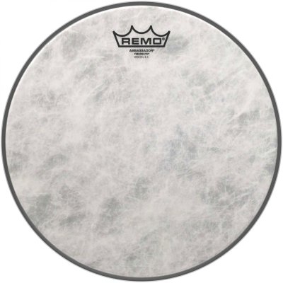 REMO FA-0512-00 - Peau de frappe Fiberskyn 3 Ambassador 12 pour Tom/ Caisse claire
