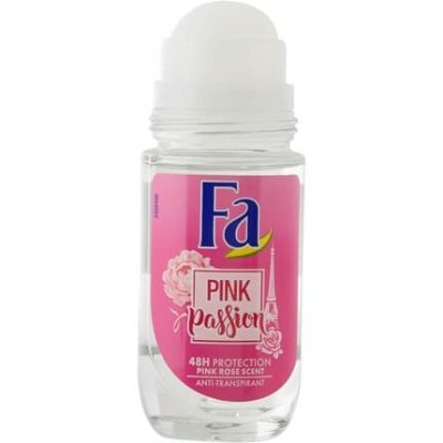 FA  Pink D&eacute;odorant Roll On &ndash; 50 ml &ndash; [Pack de 4]