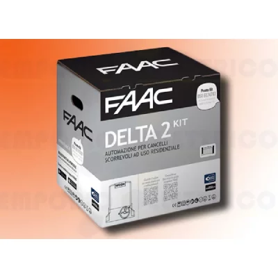 FAAC  Kit d'automatisation pour portail coulissant DELTA 2 1056303445