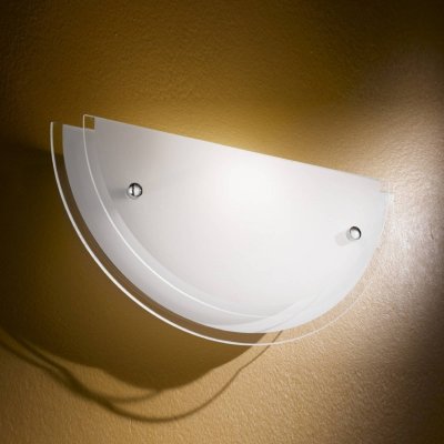 FABAS LUCE  Applique en verre Hill au beau poli
