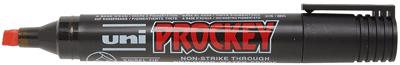UNI BALL Faber-Castell 10101545 Prockey PM-126 Marqueur Permanente Rouge