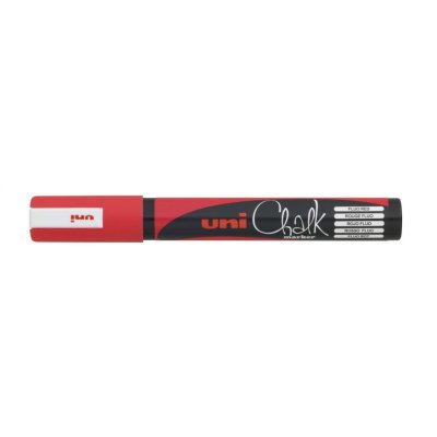  Faber-Castell 10102134 Marqueur Craie PWE-5M Pointe Ogive Rouge