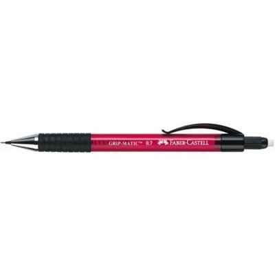 FABER-CASTELL Faber Castell 137721 Crayon Graphite GRIP MATIC 1377 0,7 mm Rouge