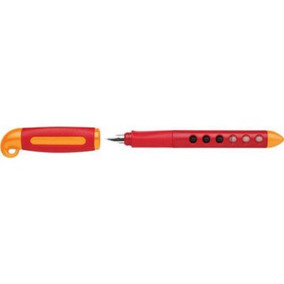 MANUTAN Faber-Castell 149852 Scribolino Stylo plume pour droitier Rouge