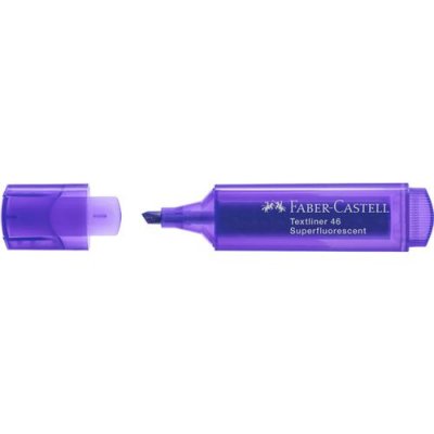 FABER-CASTELL Faber Castell 154636 Surligneur Textliner 1546, Violet