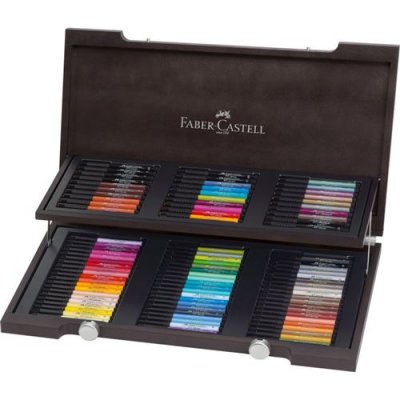 FABER CASTELL Faber-Castell 167400 Coffret Bois 90 feutres PITT artist pen