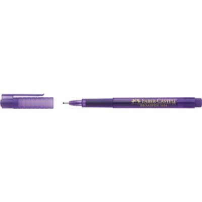 FABER CASTELL Faber-Castell 516640 Stylo large 1554 Feutre d'&eacute;criture Violet