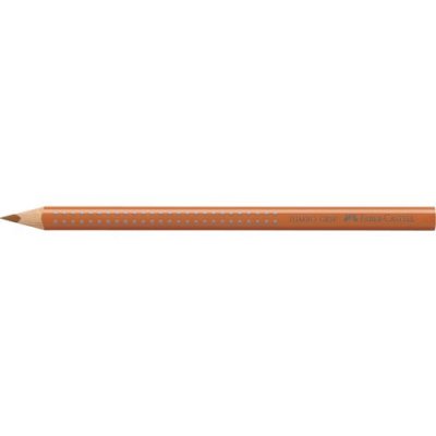 FABER CASTELL Faber-Castell 621768 Jumbo Grip Crayon de Couleur 3,8 mm Ocre Br&ucirc;l&eacute;