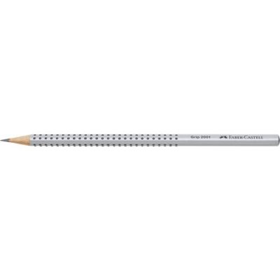 FABER-CASTELL  Crayon GRIP 2001, degr&eacute; de duret&eacute;: 2H - Lot de 16