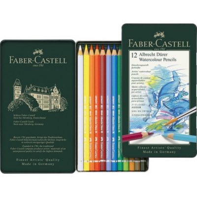 FABER CASTELL FABER-CASTELL Crayons de couleur aquarellable ALBRECHT D&Uuml;RER