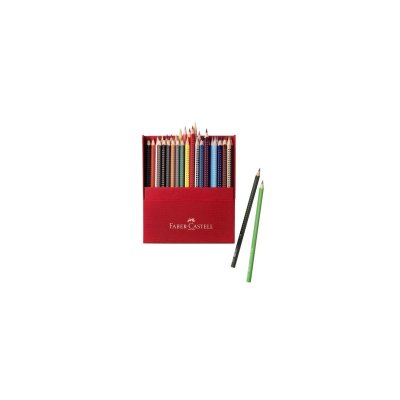 FABER CASTELL FABER-CASTELL Crayons de couleur COLOUR GRIP 2001, bo&icirc;te de