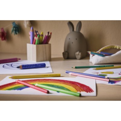 FABER CASTELL FABER-CASTELL Crayons de couleur Colour GRIP, &eacute;tui de 36