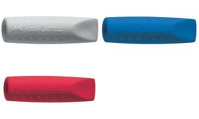 FABER CASTELL Faber-Castell Grip 2001 Lot de 5 gommes en caoutchouc Rouge