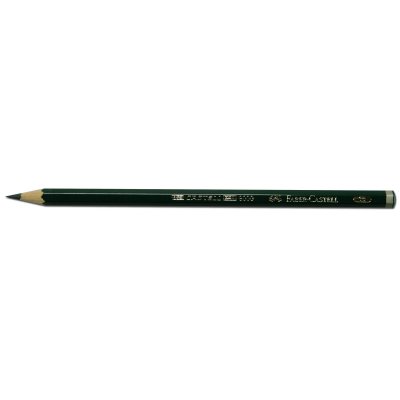 FABER CASTELL  Lot de 3 crayons a papier Castell 9000 6B
