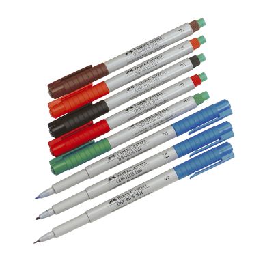 FABER CASTELL Faber-Castell Marqueur Cd/Dvd Multimark Nonpermanent F, &Eacute;tui