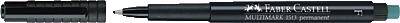 FABER CASTELL Faber-Castell MULTIMARK 151399 Marqueur surligneur, F, permanent, noir
