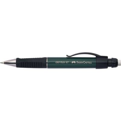 FABER CASTELL Faber-Castell Porte-Mine Grip Plus 1307, Vert M&eacute;tallique, 0,7mm