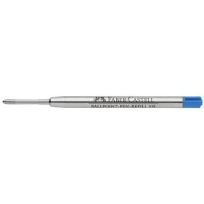 FABER CASTELL FABER-CASTELL Recharge pour stylo &agrave; bille XB, bleu - Lot de 7