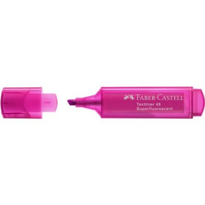 FABER-CASTELL  Surligneur TEXTLINER 1546, rose - Lot de 20