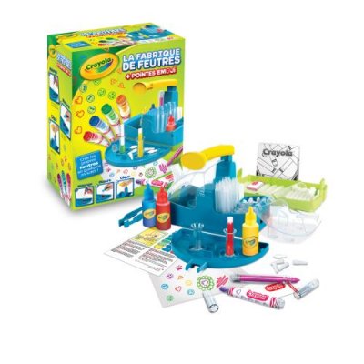CRAYOLA Fabrique de feutres + pointes emoji