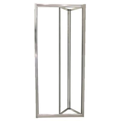 ONDEE Fa&ccedil;ade EKLA - Fa&ccedil;ade pliante 80x185x0,6cm - Verre tremp&eacute; - Finitions chrom&eacute;