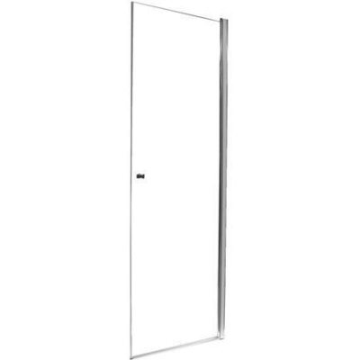 ONDEE Fa&ccedil;ade FRISCO - Portes pivotantes 80x194,5cm - Verre tremp&eacute; T - Finitions chrom&eacute;